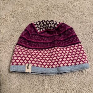 Smartwool Purple and Pink Beanie - Merino wool